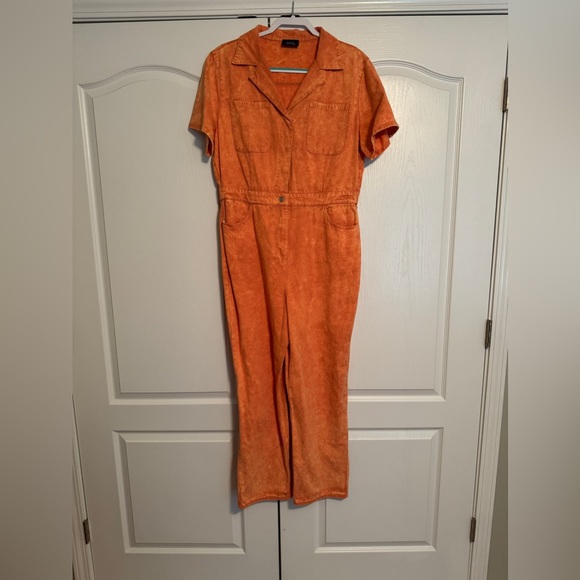 VICI Orange Emery Short Sleeve Jumpsuit - Picture 7 of 10